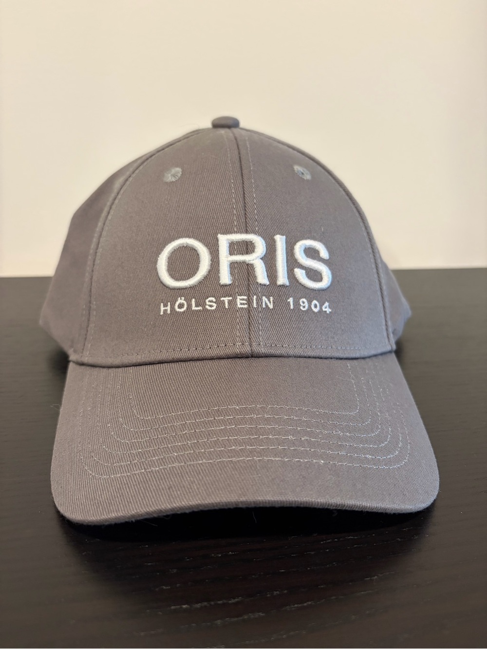 Oris Gray Logo Baseball Cap